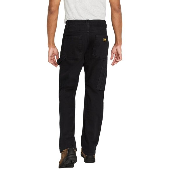 Caterpillar Men's Cotton Work Pants, Black NWT - Picture 2 of 6